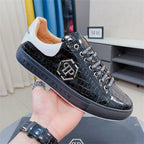 PP Casual Fashion Skull Sneakers