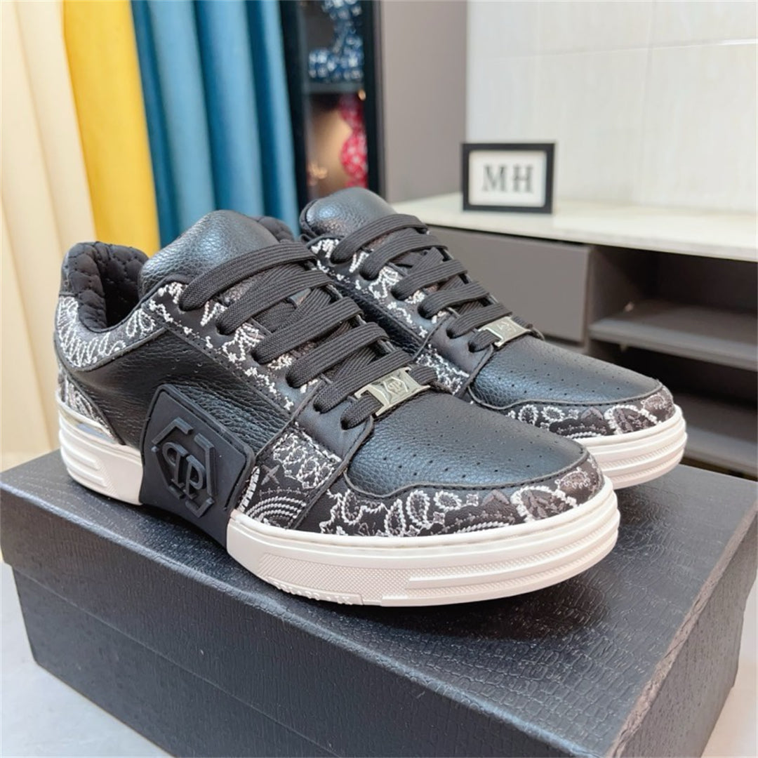 PP Casual Fashion Skull Sneakers
