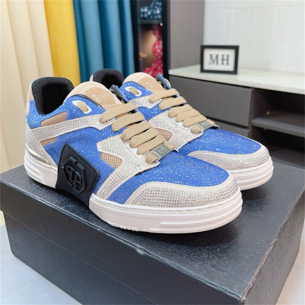 PP Casual Fashion Skull Sneakers