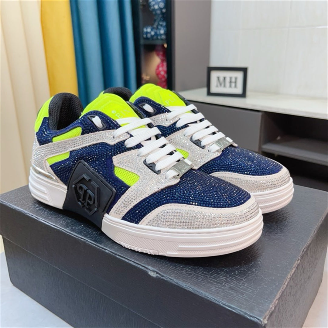 PP Casual Fashion Skull Sneakers