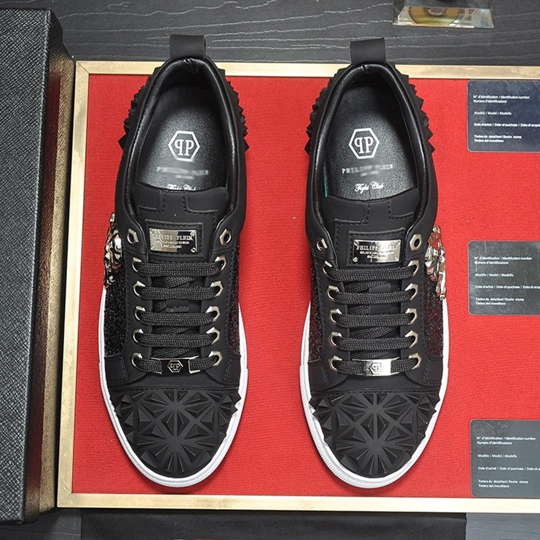PP Casual Fashion Skull Sneakers