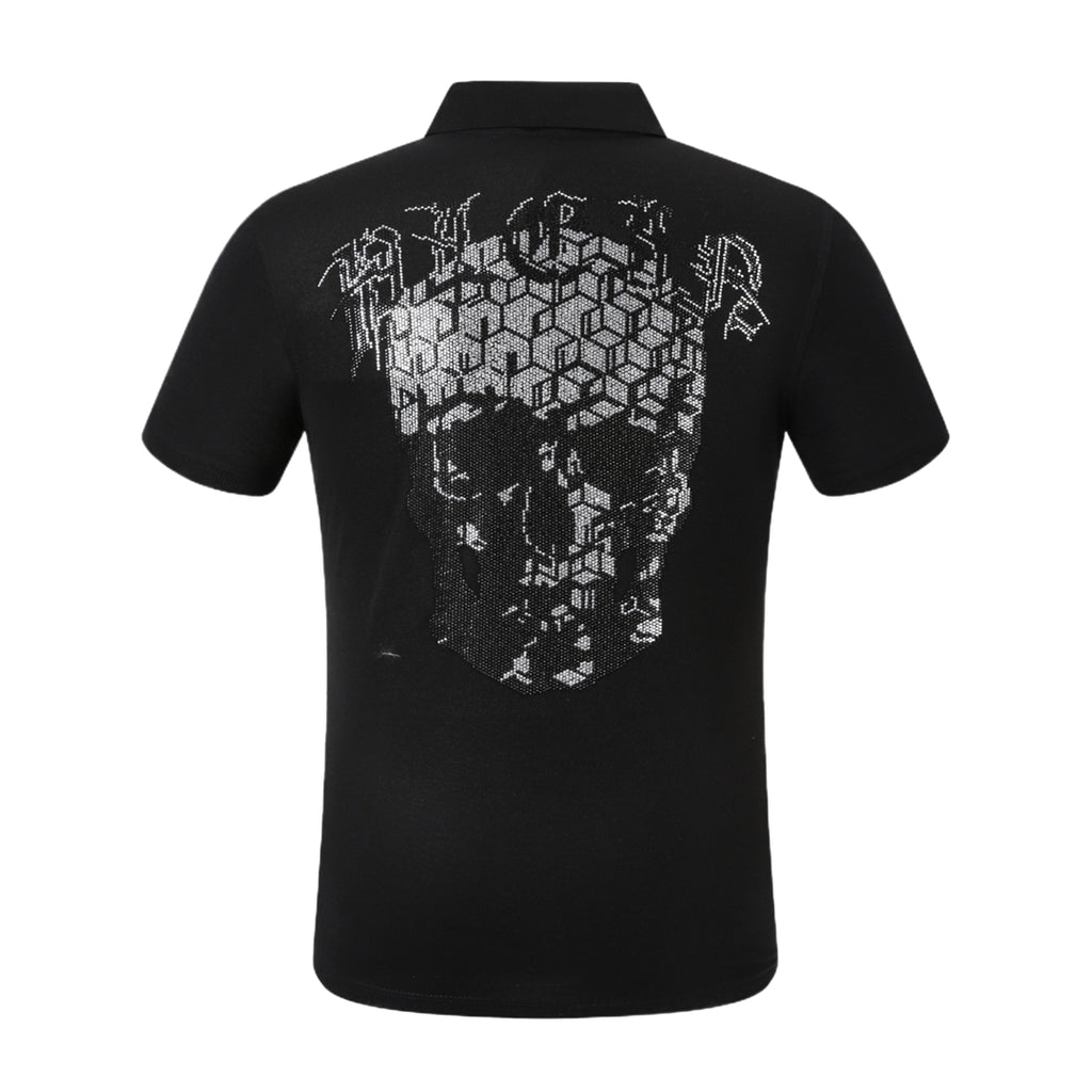 PP Polo shirt Crystal Skull