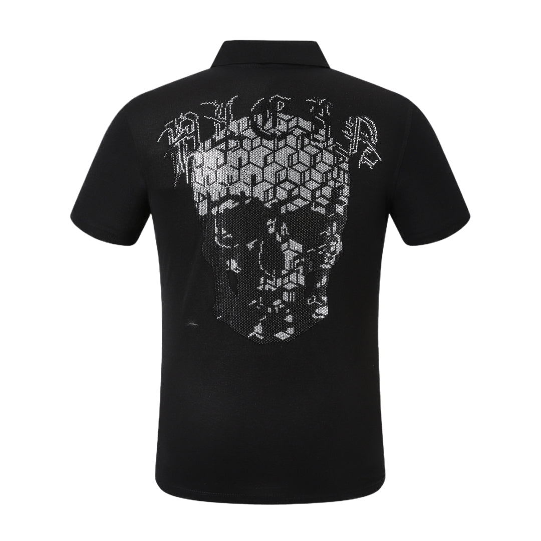 PP Polo shirt Crystal Skull