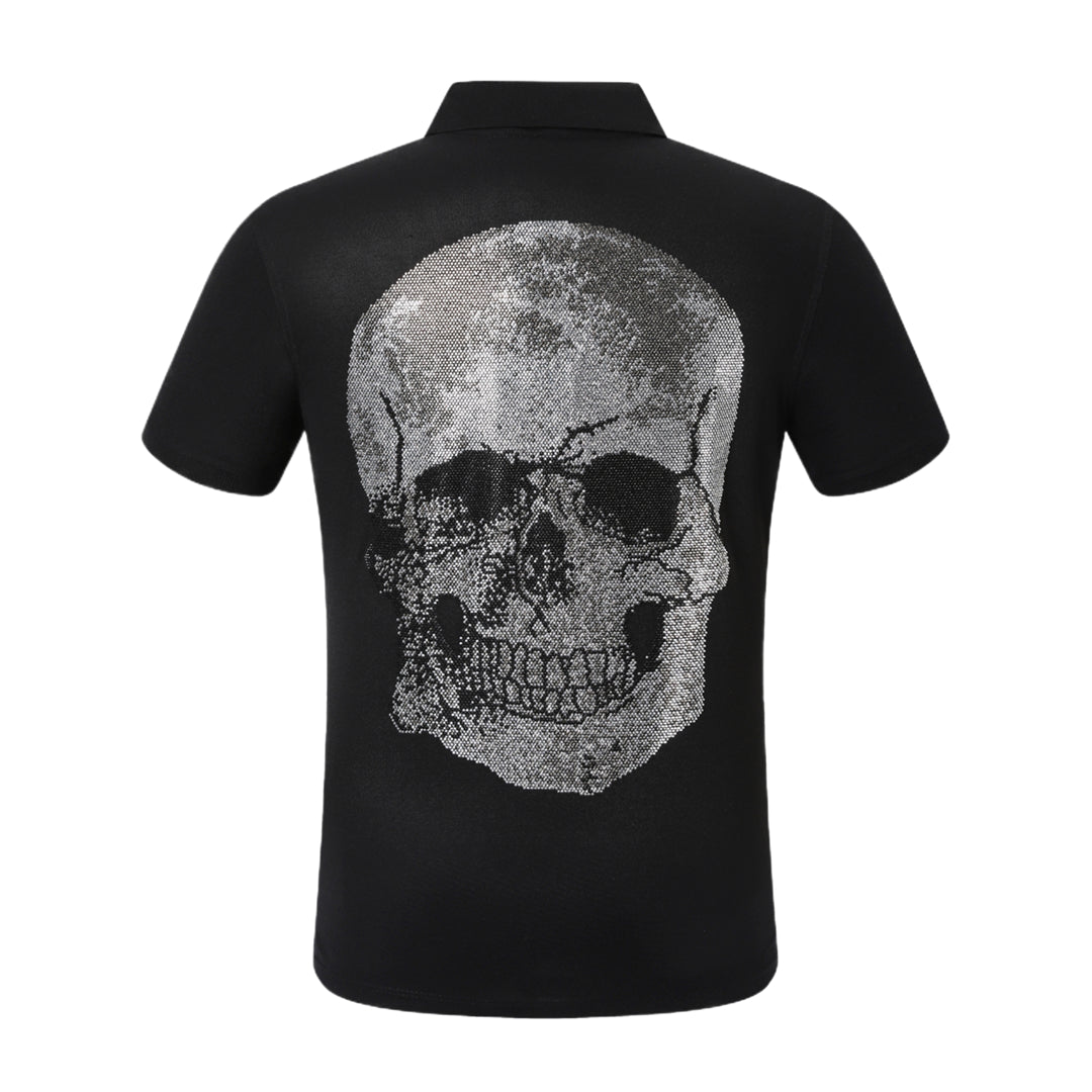 PP Polo shirt Crystal Skull