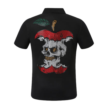 PP Polo shirt Crystal Skull
