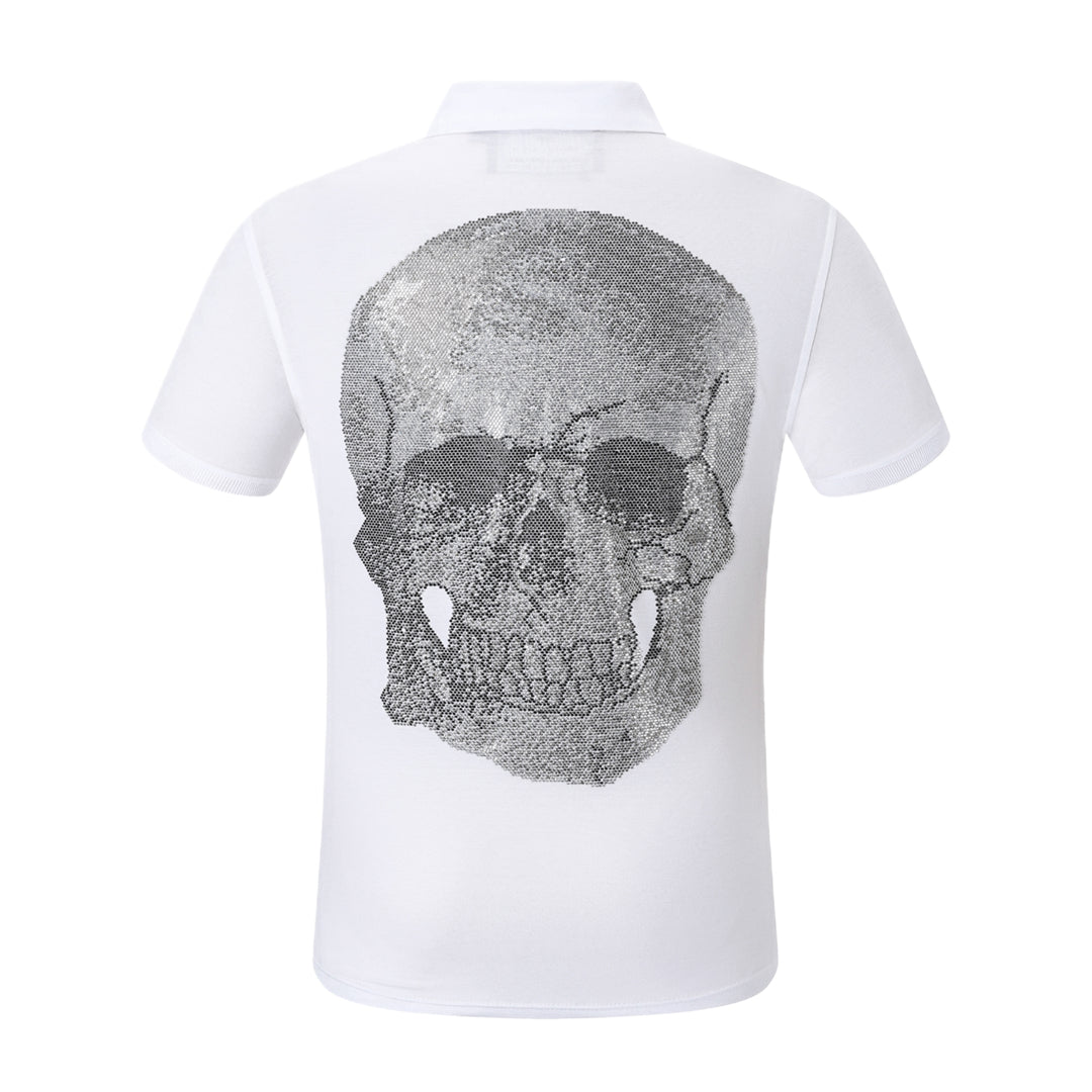 PP Polo shirt Crystal Skull