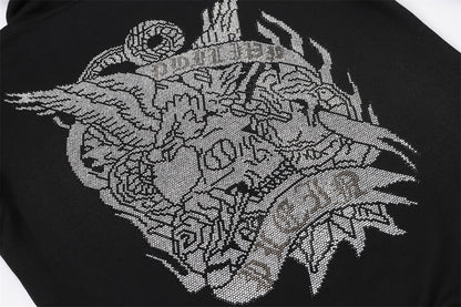 PP Hoodie Back Eagle