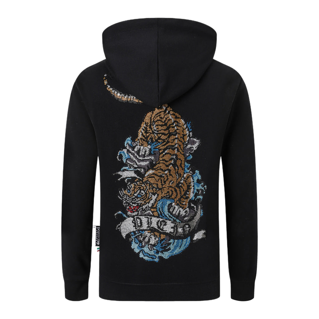 PP Hoodie Back Tiger