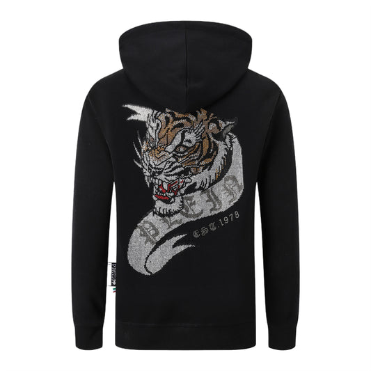 PP Hoodie Back Tiger