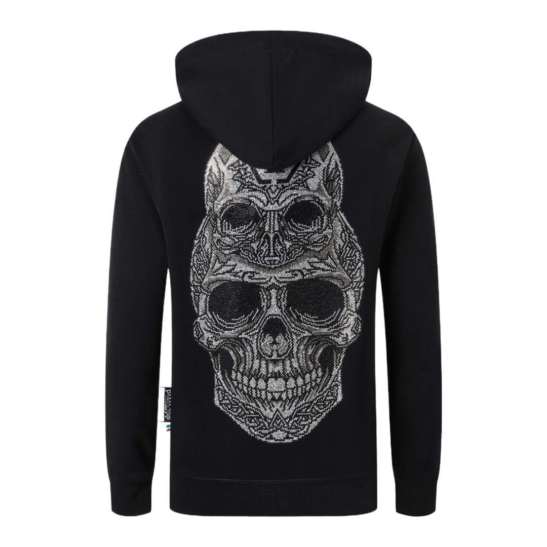 PP Hoodie Back Skull