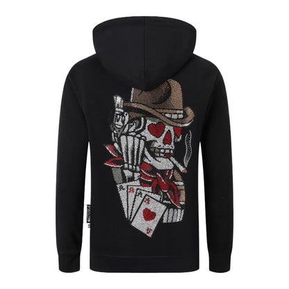 PP Hoodie Back Skull