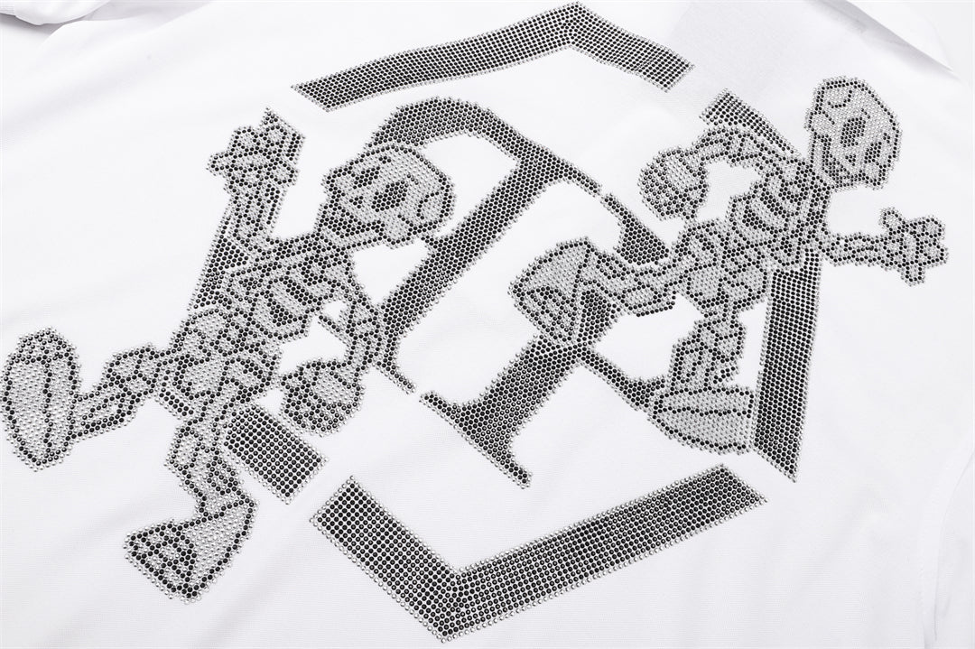PP Polo shirt Crystal Skull