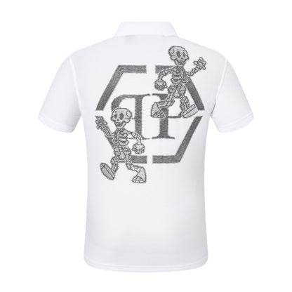PP Polo shirt Crystal Skull