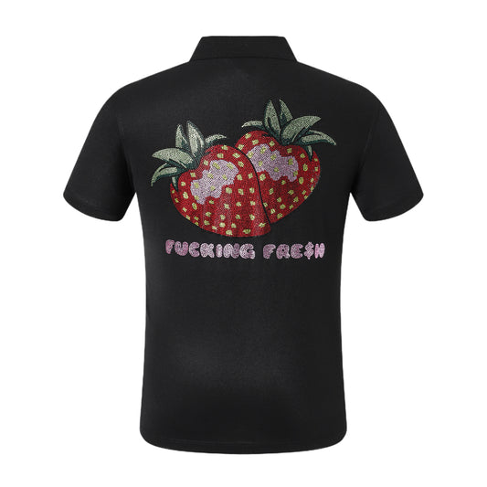 PP Polo shirt Crystal Strawberry