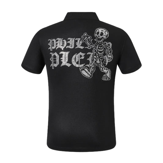 PP Polo shirt Crystal Skull