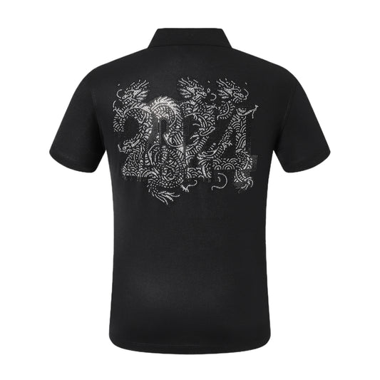 PP Polo shirt Crystal Dragon