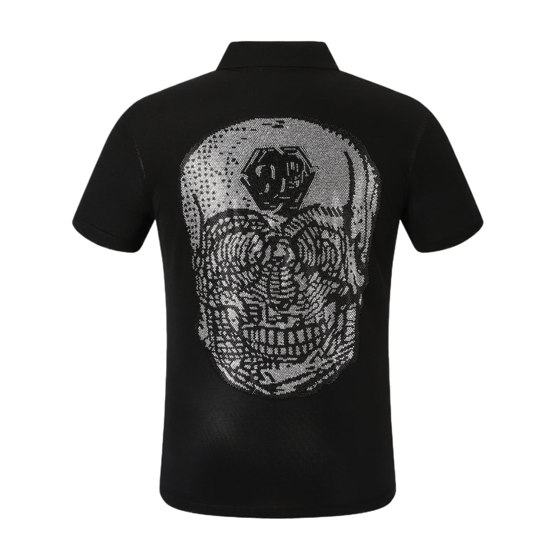 PP Polo shirt Crystal Skull