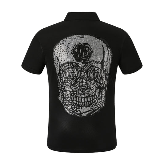 PP Polo shirt Crystal Skull