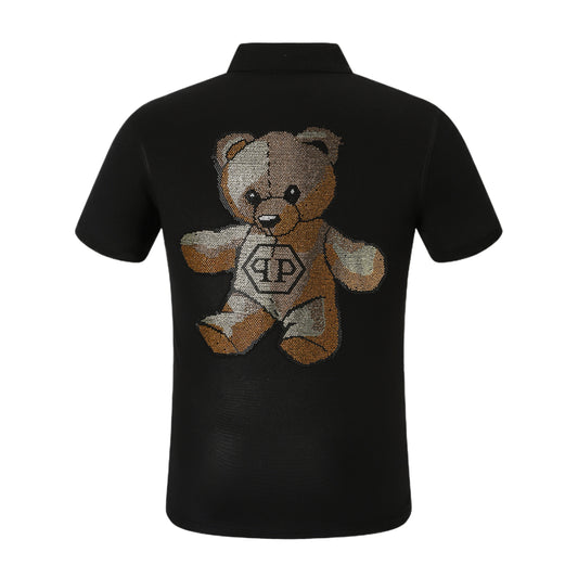 PP Polo shirt Crystal Skull