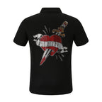 PP Polo shirt Crystal Heart