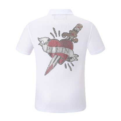 PP Polo shirt Crystal Heart