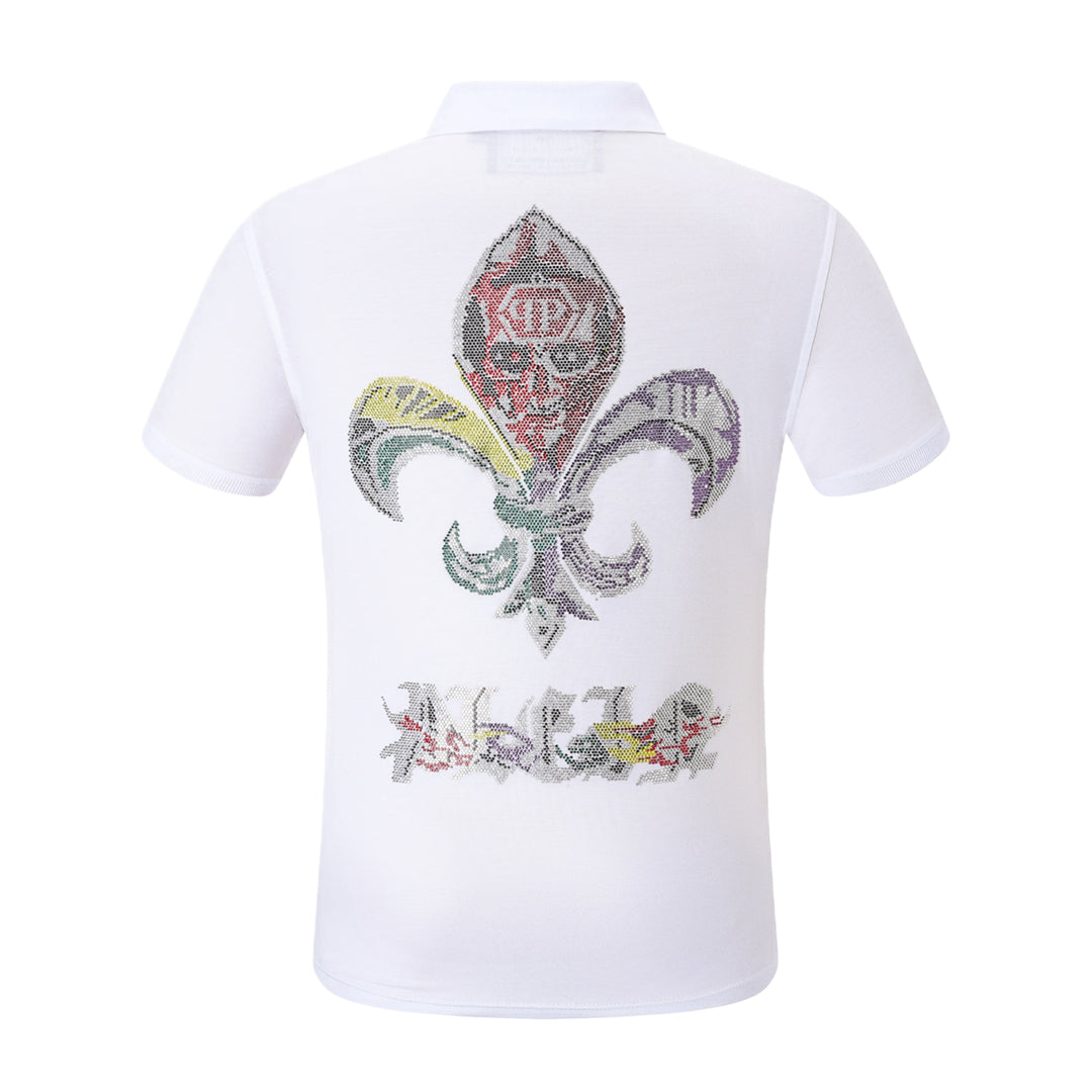 PP Polo shirt Crystal Skull