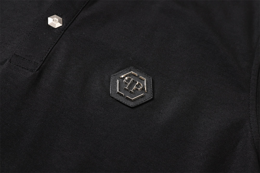 PP Polo shirt Crystal Skull