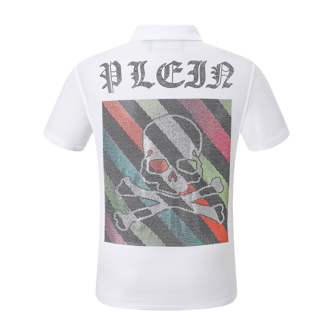 PP Polo shirt Crystal Skull