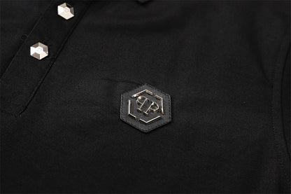 PP Polo shirt Crystal Skull