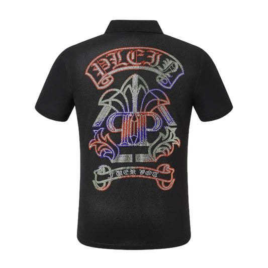 PP Polo shirt Crystal LOGO