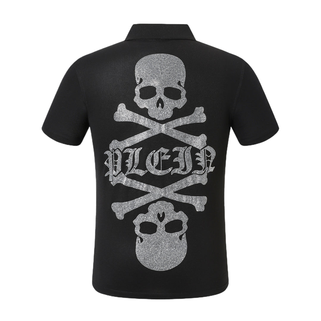 PP Polo shirt Crystal Skull