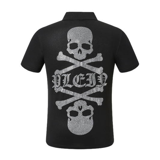 PP Polo shirt Crystal Skull