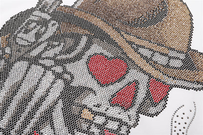 PP T-shirt Crystal Skull