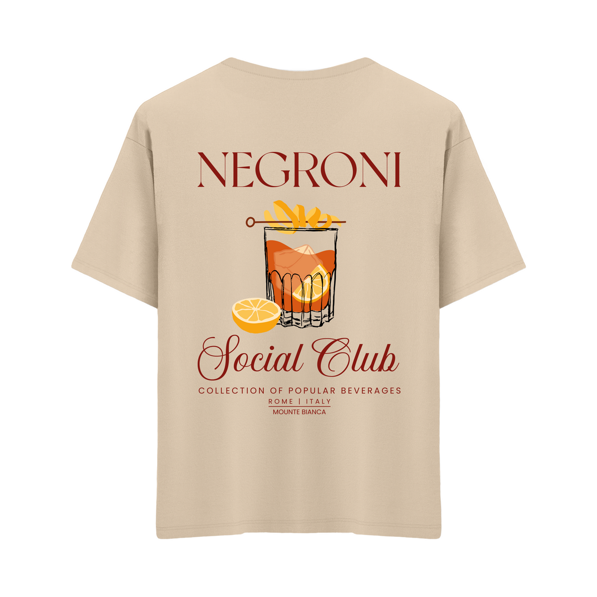 Negroni - Oversize T-shirt