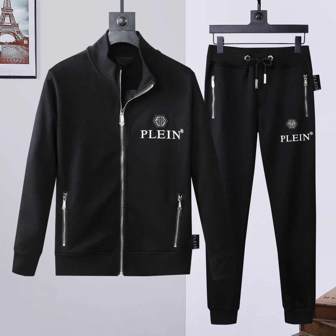 PP Skull Hoodie Jacket Suit