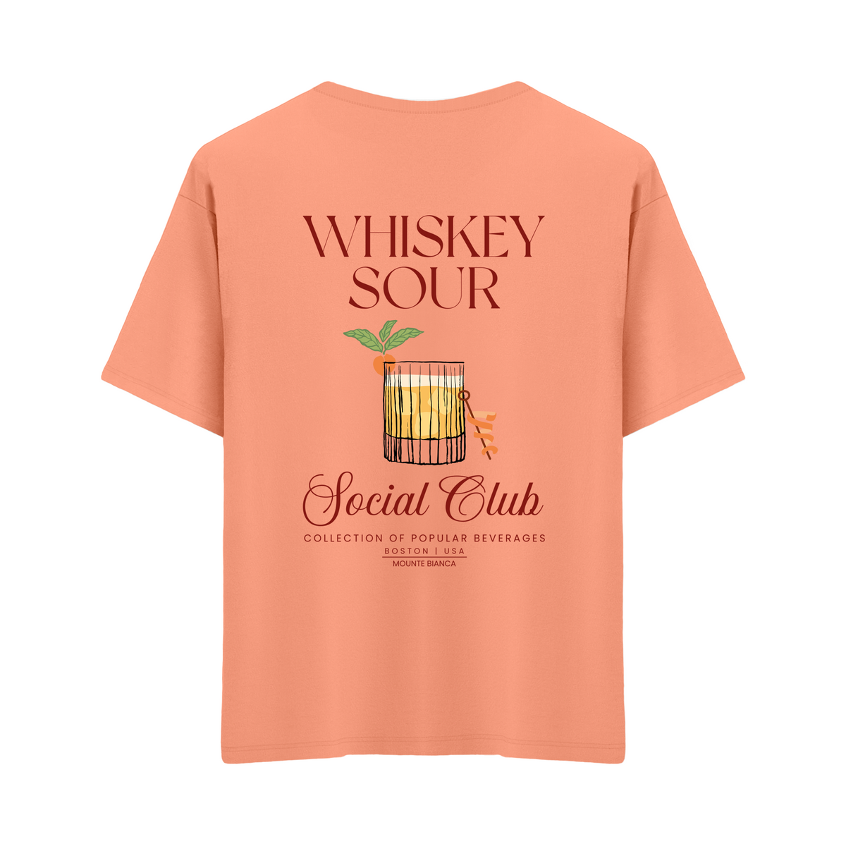 Whiskey Sour - Oversize T-shirt
