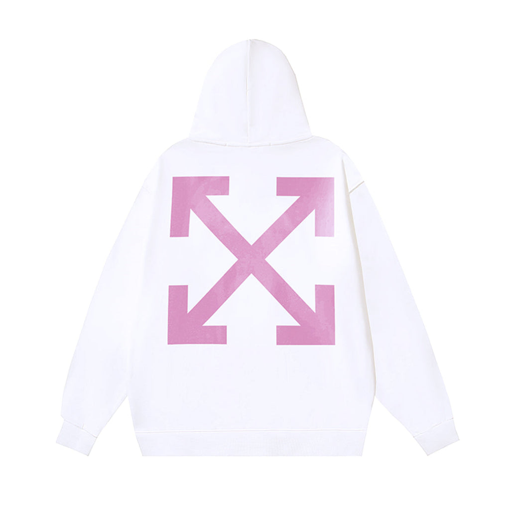 OFF Logo Print Hoodie