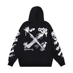 OFF Logo Print Hoodie