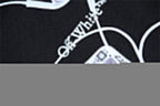 OFF Logo Print Hoodie