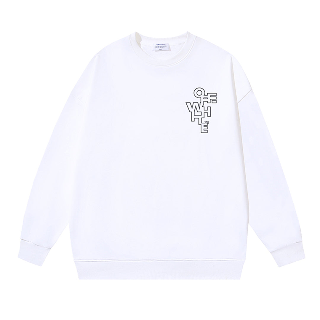 OFF Logo Print Sweatshirt