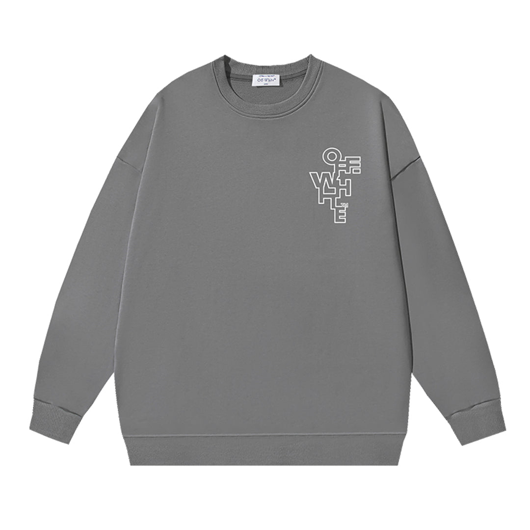 OFF Logo Print Sweatshirt