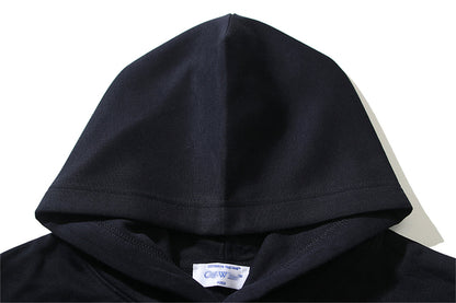 OFF Logo Print Hoodie