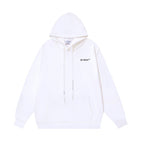 OFF Logo Print Hoodie