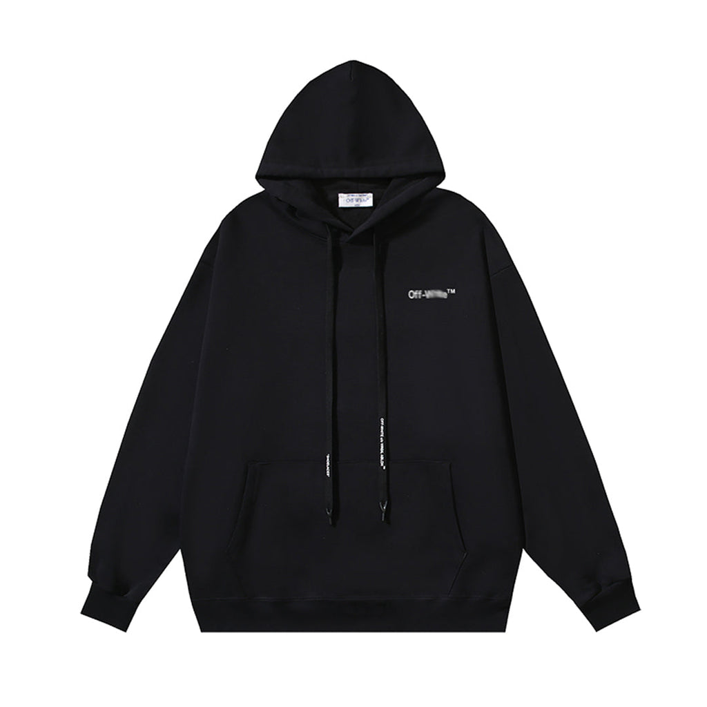 OFF Logo Print Hoodie