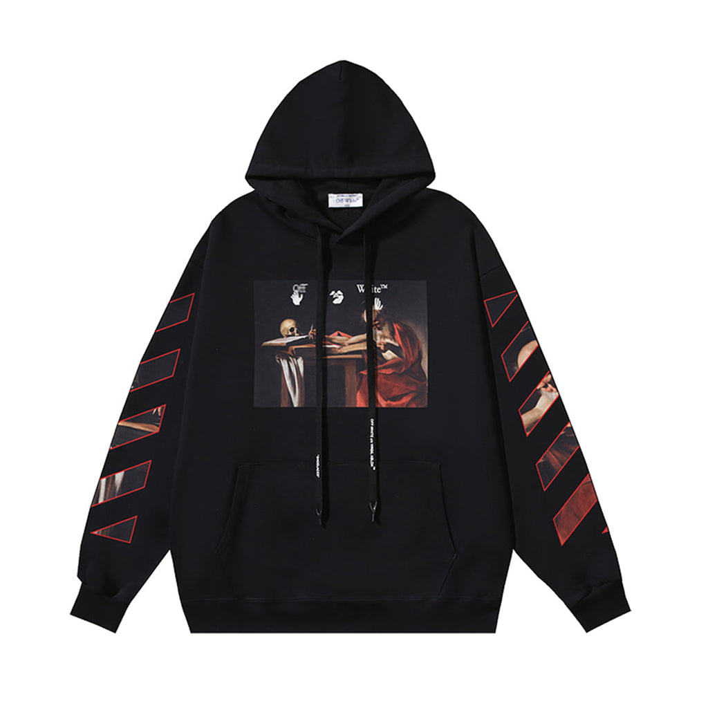 OFF Logo Print Hoodie