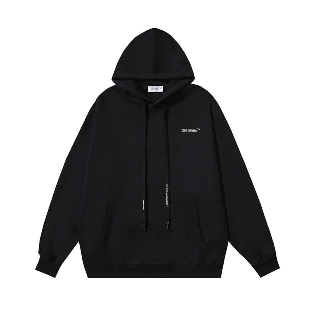 OFF Logo Print Hoodie