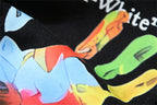 OFF Logo Print Hoodie Jacket