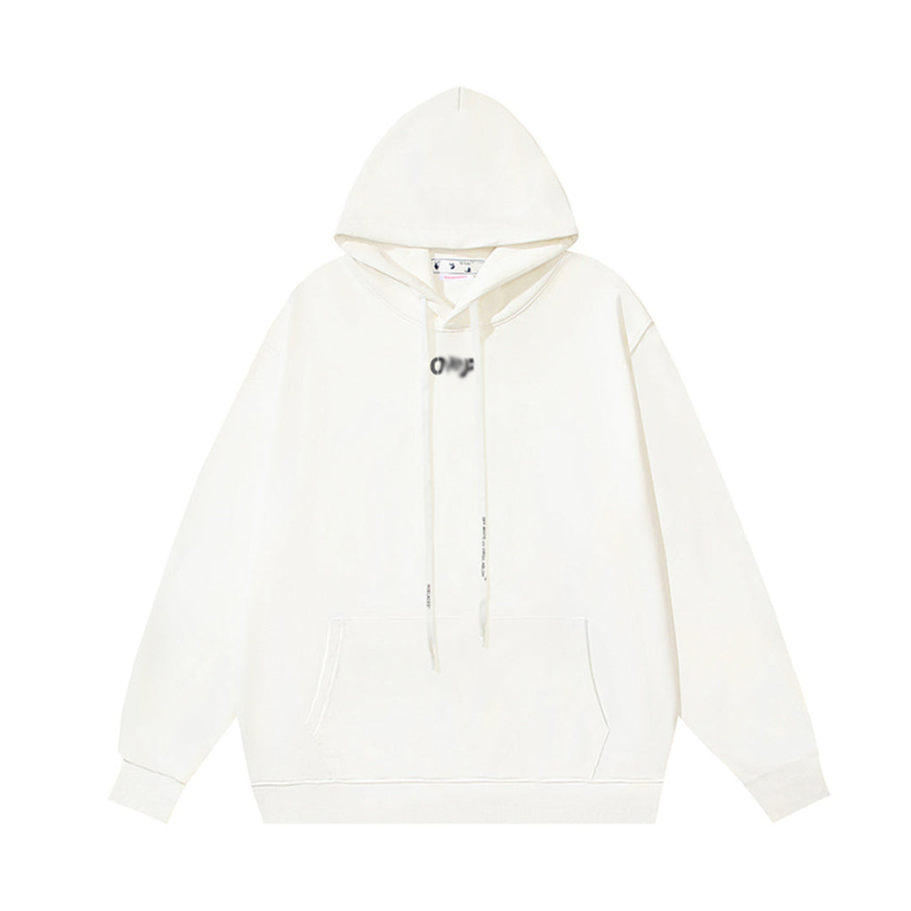 OFF Logo Print Hoodie