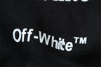 OFF Logo Print Hoodie Jacket