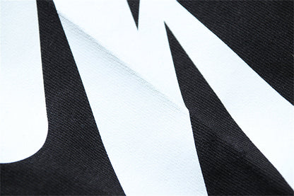 OFF Logo Print Hoodie Jacket